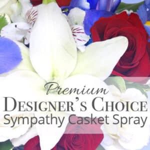 Premium Sympathy Casket Spray