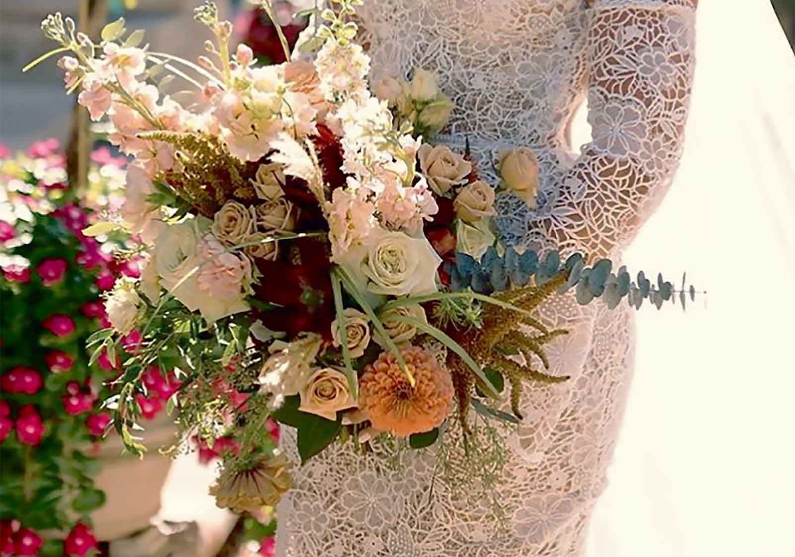 wedding floral arrangement