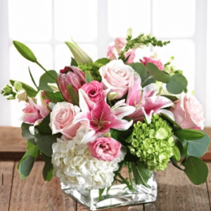 Beauty in Pinks & Whites Bouquet