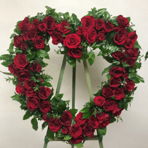 blessed heart wreath