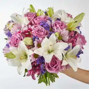 Lavender Fields Mixed Flower Bouquet