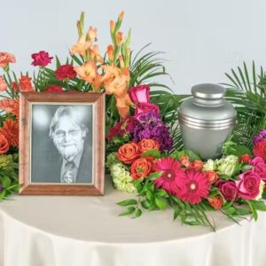 Colorful Celebration S-Shape Urn Tribute