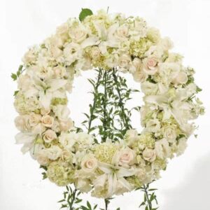 Elegant White Wreath