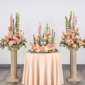 Pastel Garden Urn Tribute Collection
