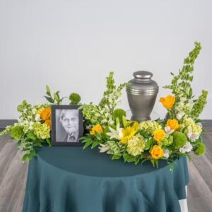 Vibrant Color S-Shape Urn Tribute
