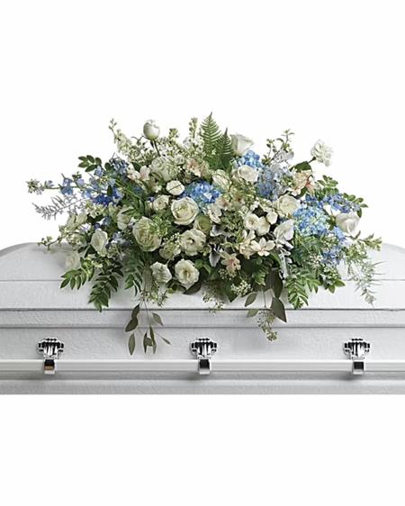 Tender Remembrance Casket Cover